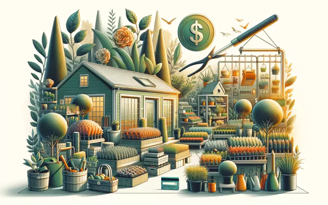 Crédit professionnel jardinerie : investissements clés pour croissance et gestion financière efficace.