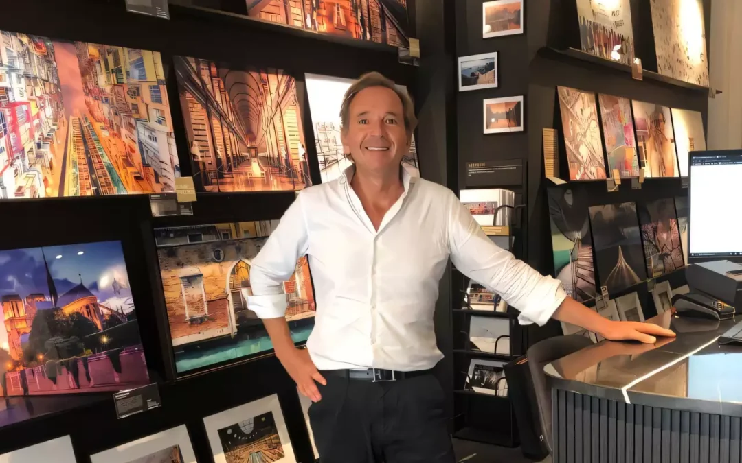 Ouverture galerie YellowKorner Boulogne-Billancourt par David Fontaine, financée avec Finaïva.