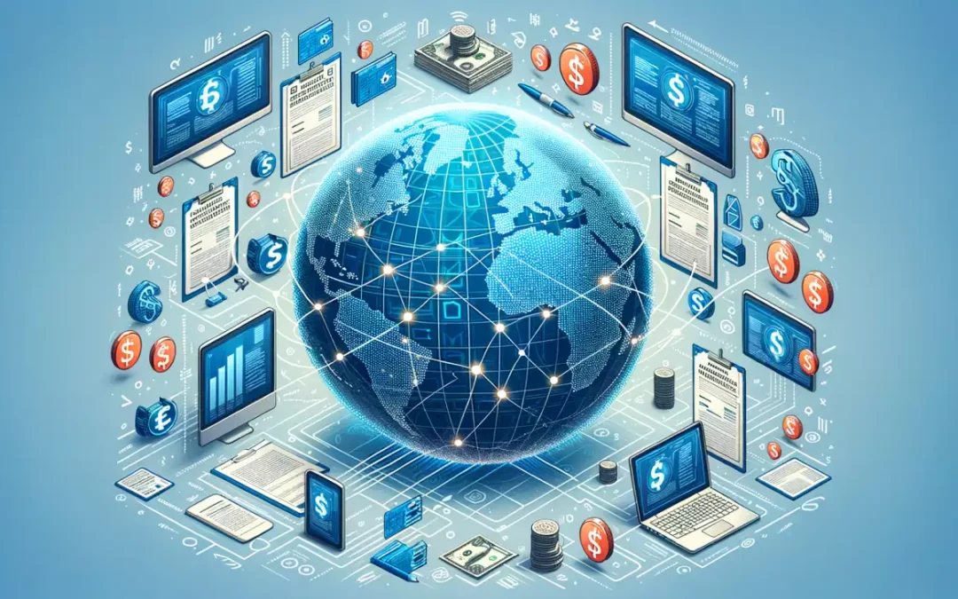 "Plateformes d'affacturage en ligne: financement rapide pour entreprises autour du globe."