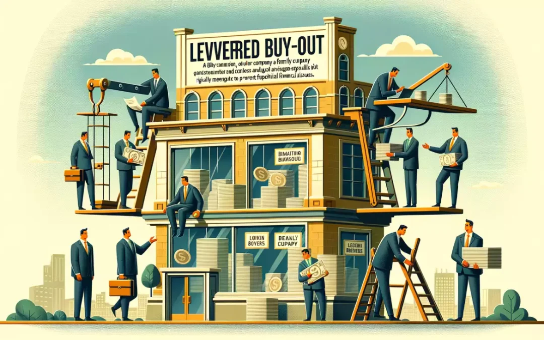 Stratégie de financement LBO : acquisition, entreprise, emprunt, avantages, risques, gestion, transmission.