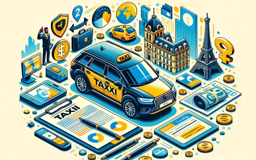 Taxi en France : Financement, licence et crédit pour véhicule professionnel.