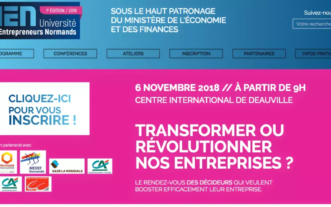 L'Université des Entrepreneurs Normands 2018